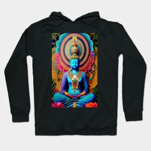 Very Cool Image of a Colorful and Dreamy Buddha Hoodie